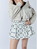 balloon short skirt Polkadot