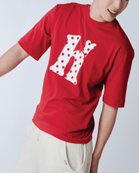 Oversized T Shirt Red