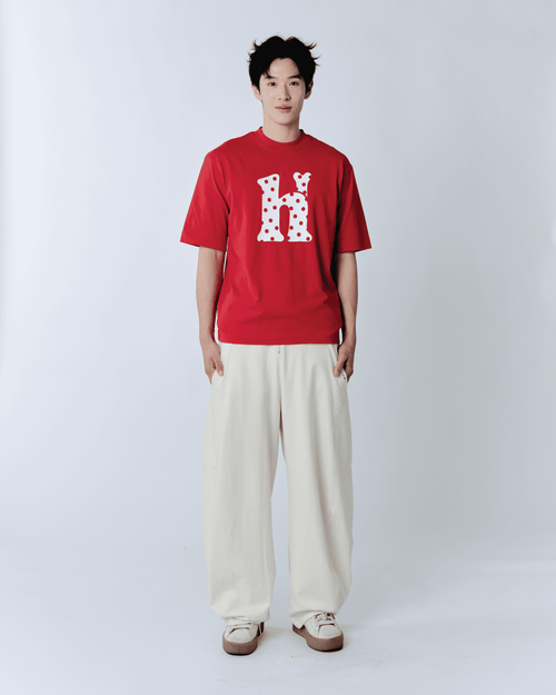 Oversized T Shirt Red