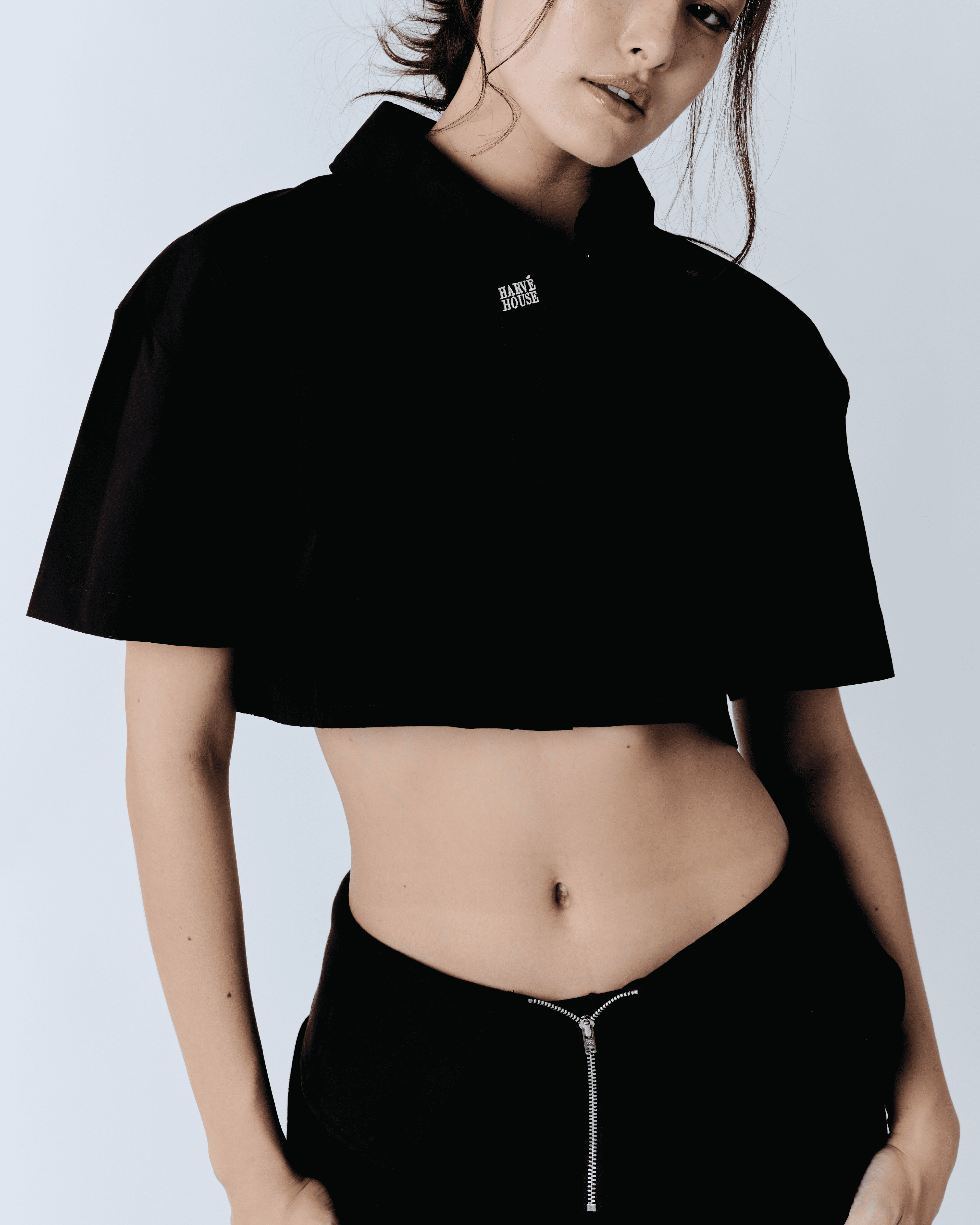 cropped polo
