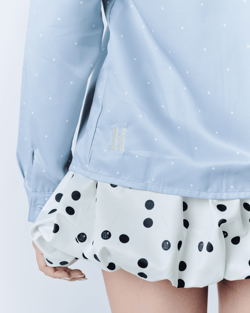 Shirt Polkadot Ivory