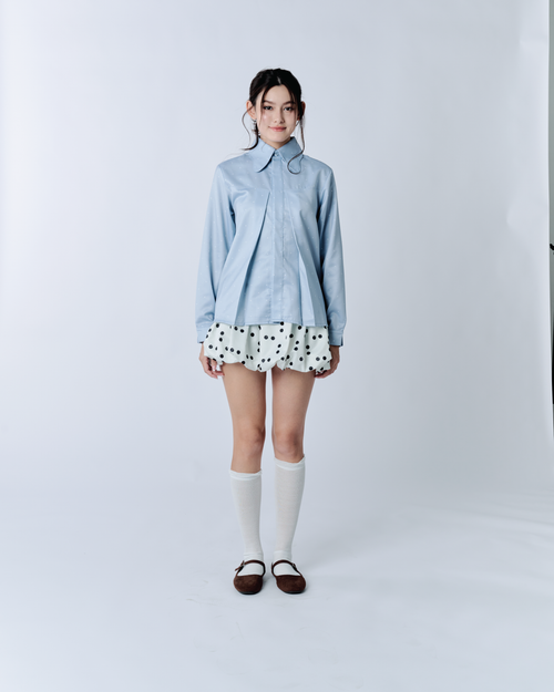 Shirt Polkadot Ivory