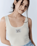 Slim Fit Tank Top Ivory