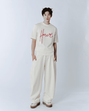 Oversized T Shirt Ivory