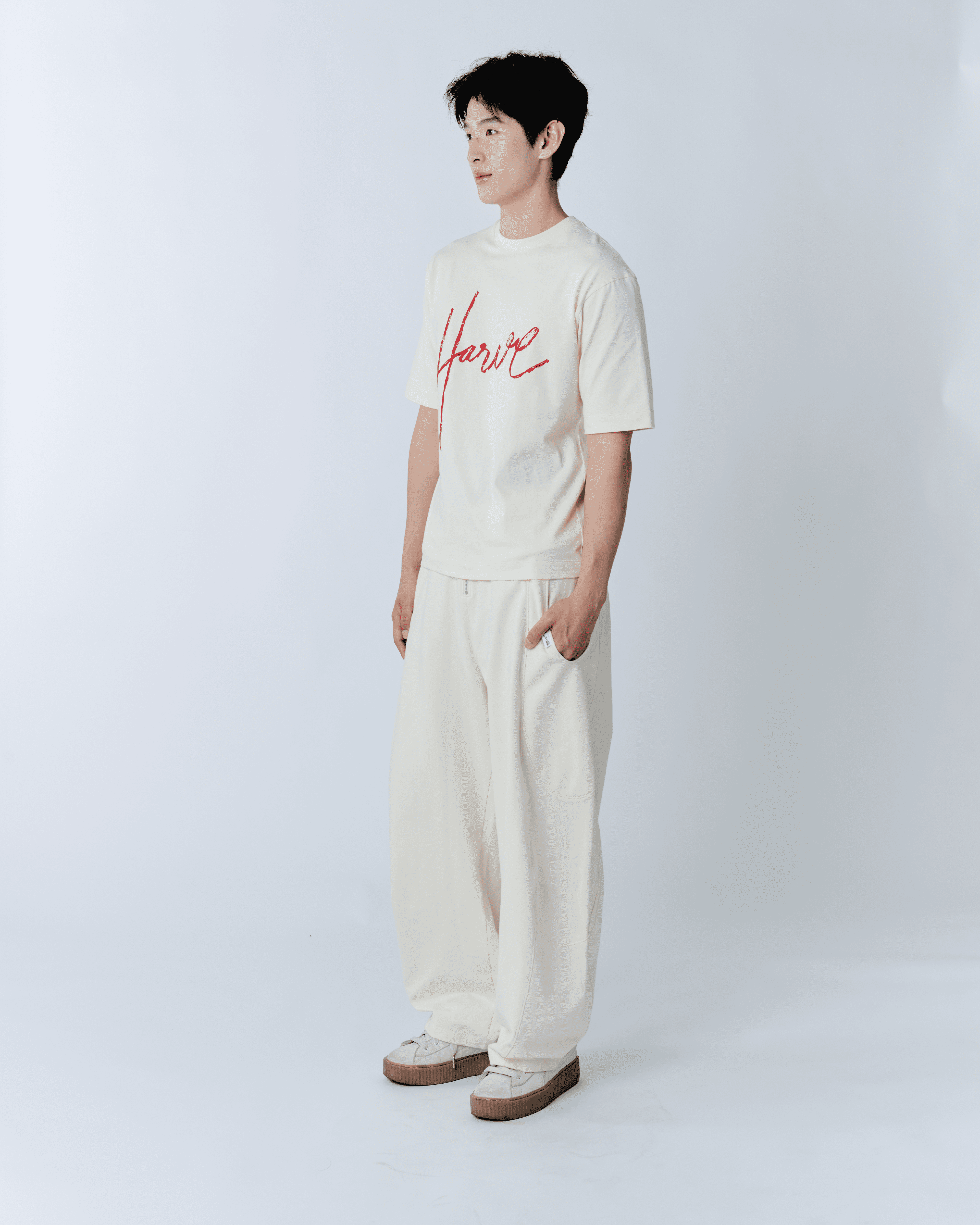 Oversized T Shirt Ivory
