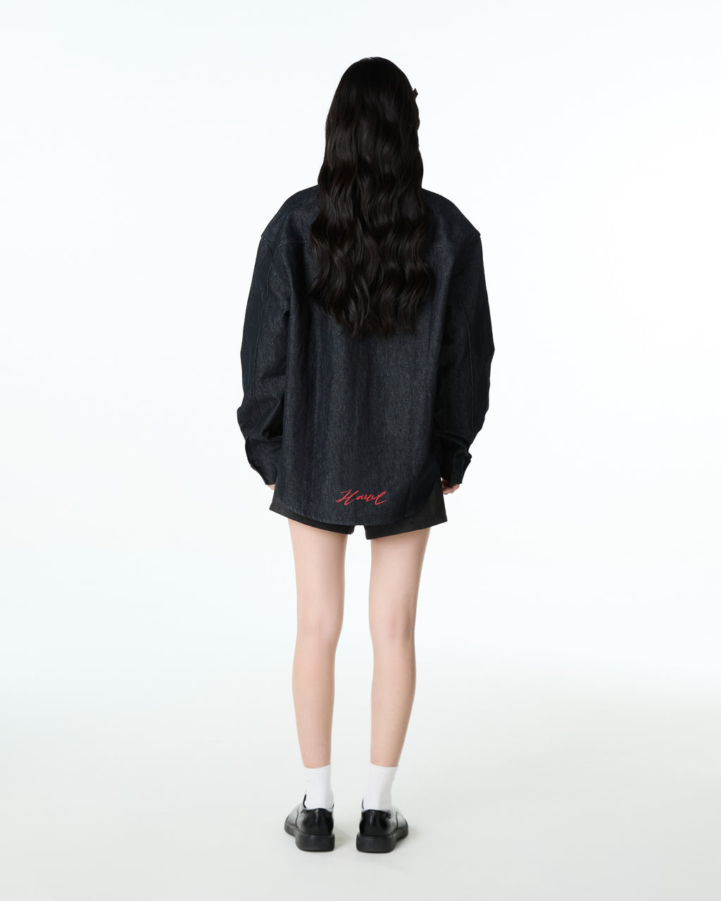 Indigo EMB Shirt