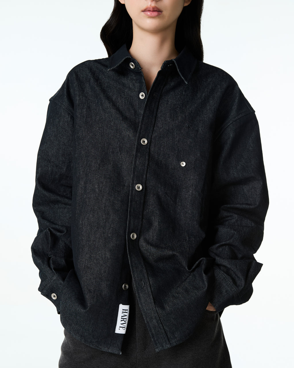 Indigo EMB Shirt