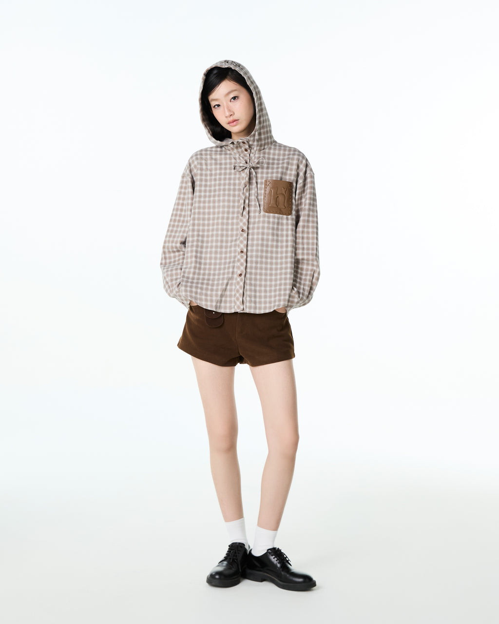 Flannel Hoodie Shirt