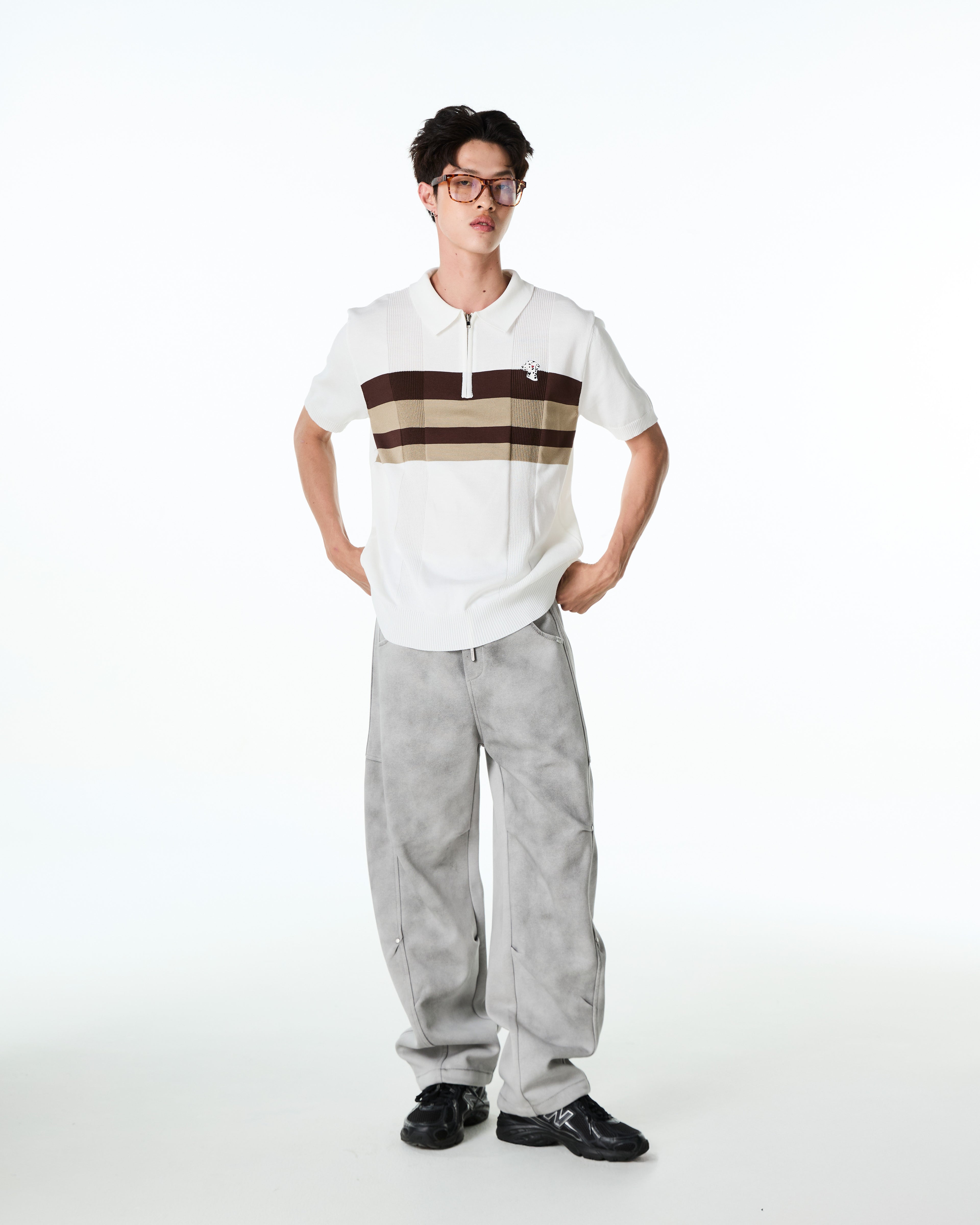 Classic Stripe Polo