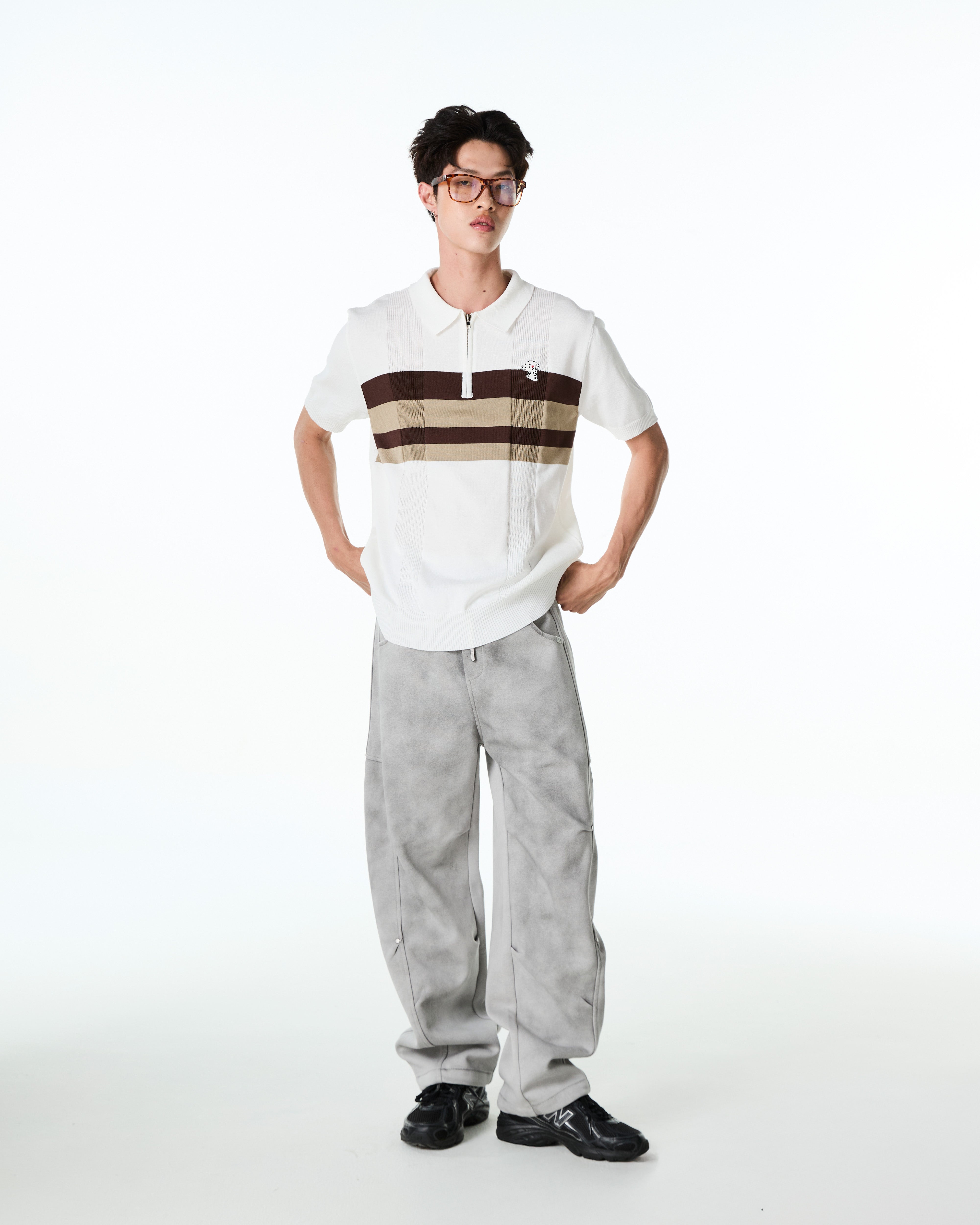 Classic Stripe Polo