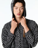 Flannel Hoodie Shirt