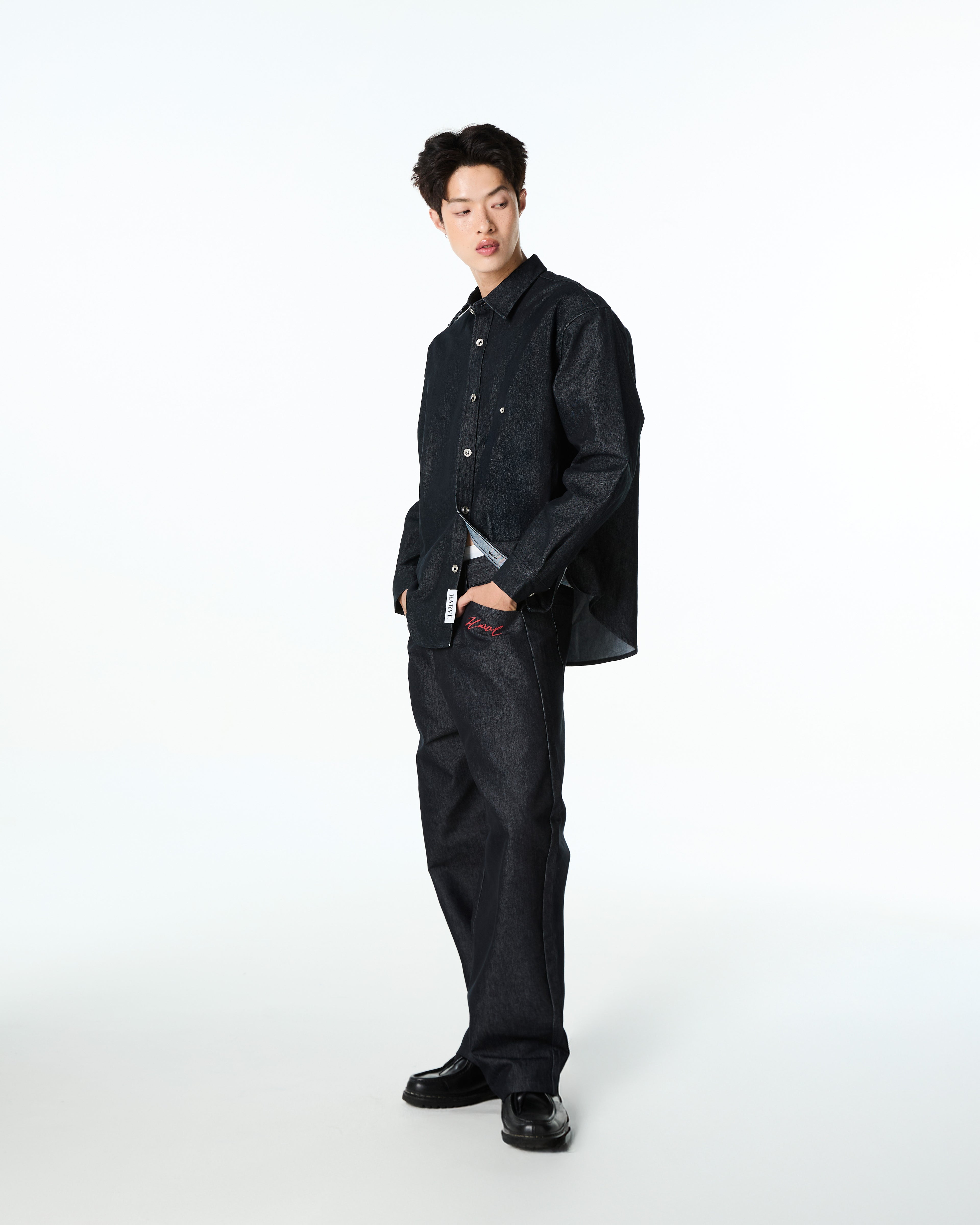 Indigo EMB Shirt