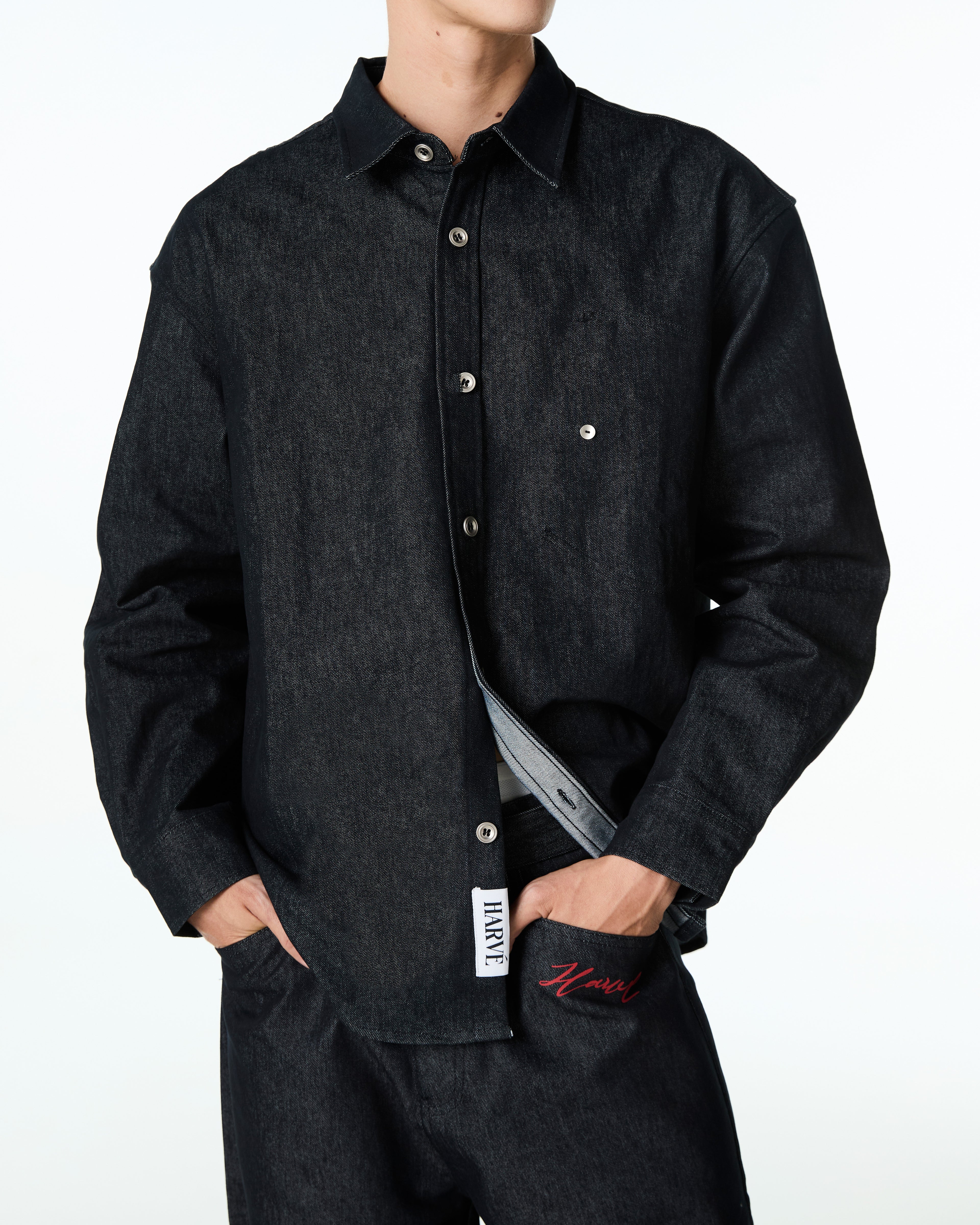 Indigo EMB Shirt